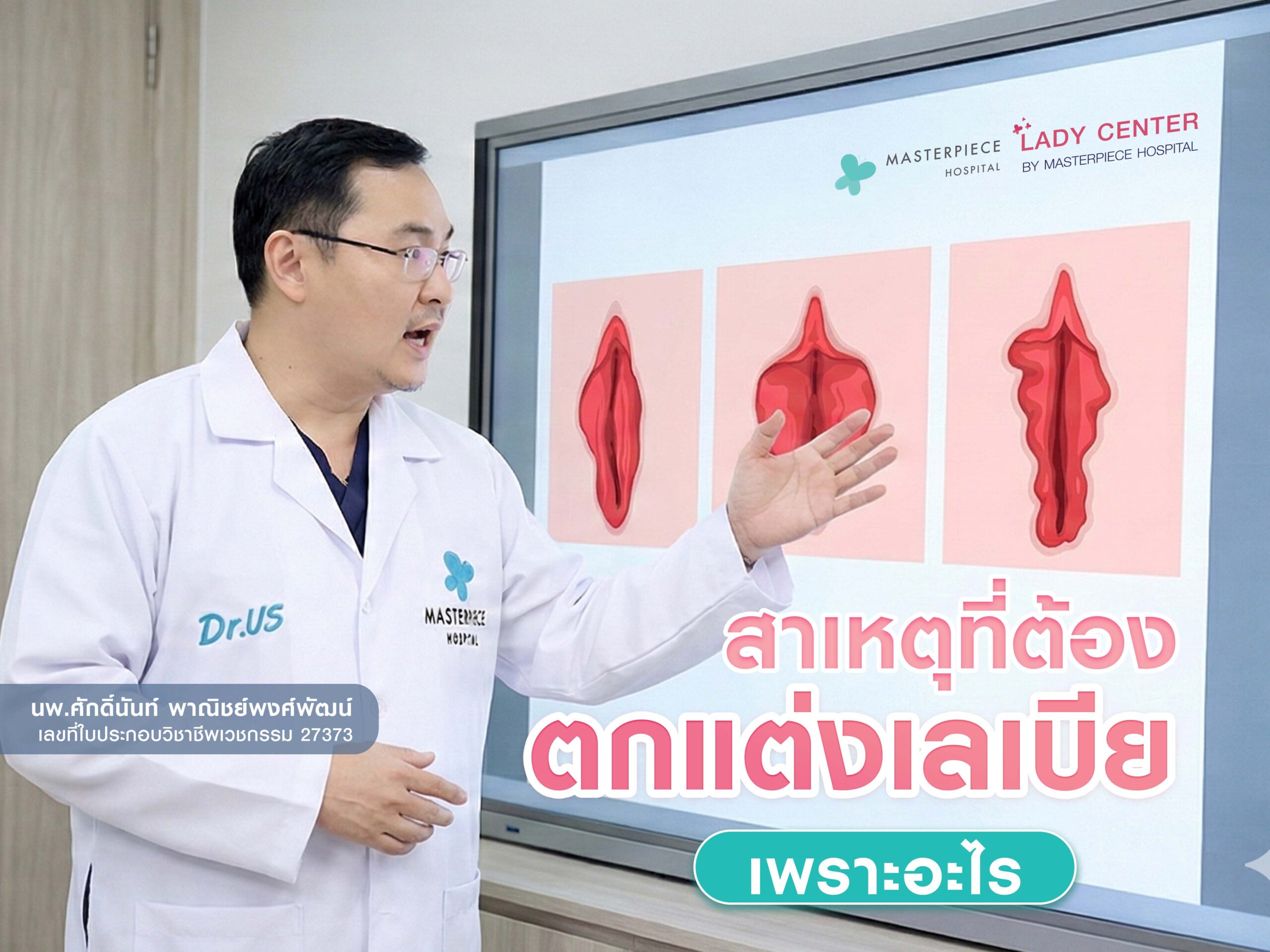 สาเหตุใดถึงต้องทำศัลยกรรมตกแต่งเลเบีย